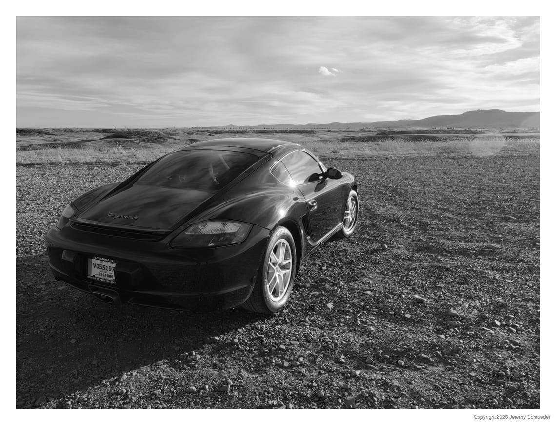 High gloss on low ground