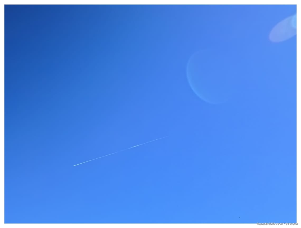 A Single Streak of White
