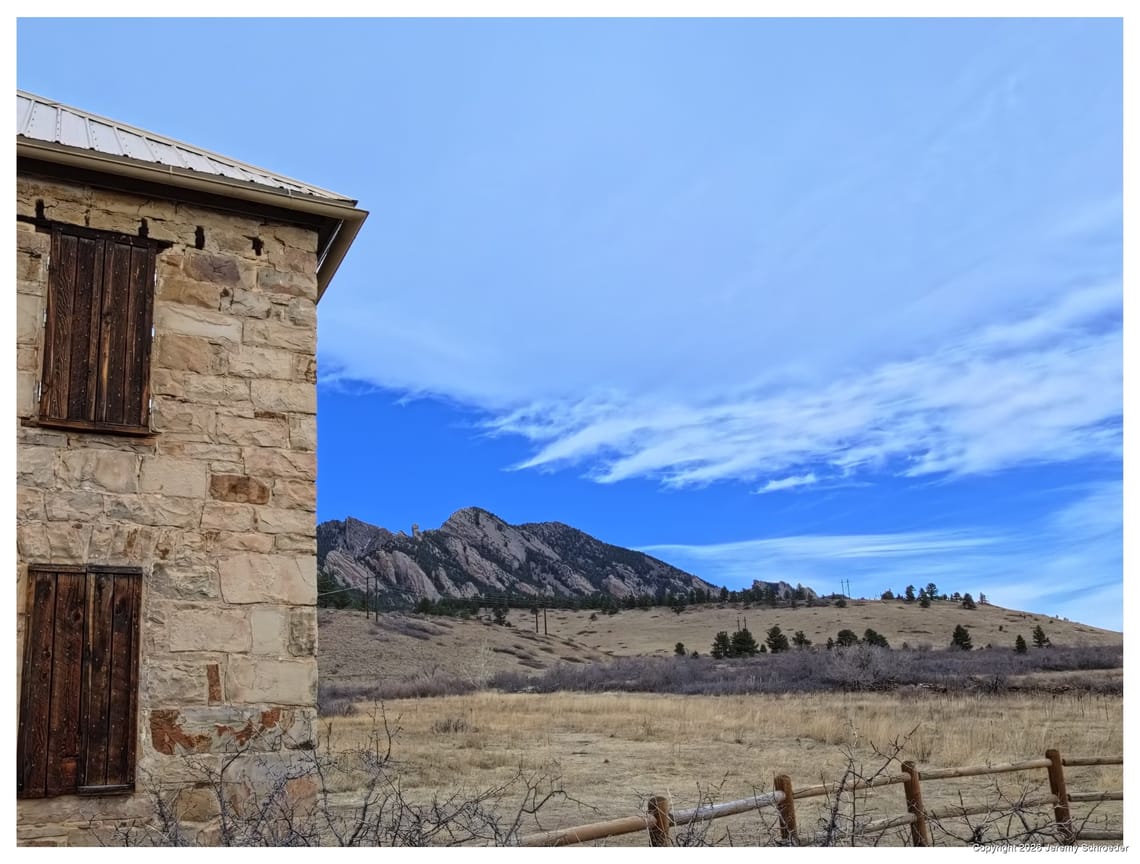 Old Stone and Big Sky
