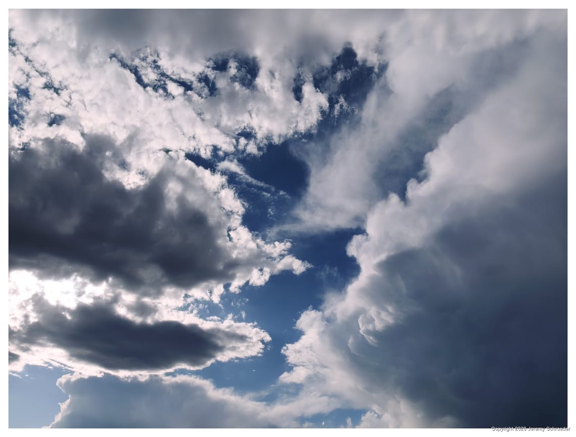 Heavy clouds and high shutter speeds