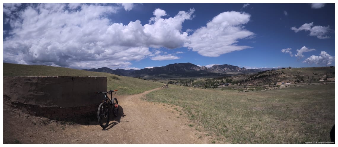 High desert dirt and big sky