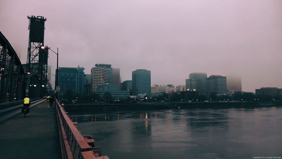 Steel Ribs and River Mist