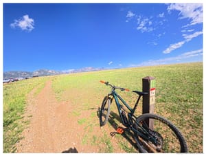 High desert dirt and wide open skies
