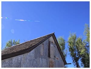 Rough textures and clear skies