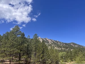 High altitude blue crush
