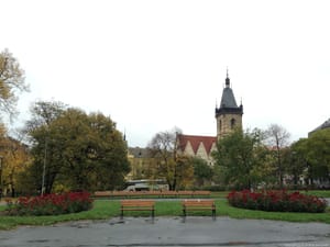 Gray Skies Over the Old Square