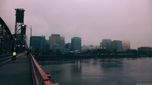 Steel Ribs and River Mist