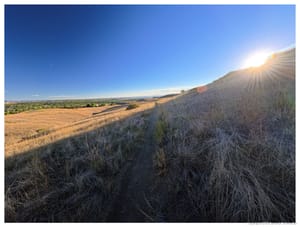 Sunstar Over the Descent Line